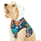 Pet Hoodie in choice of 9 designs 7 in paw print scatter pattern 1 in plaid 1 santa seagull Comes in 5 sizes product 1